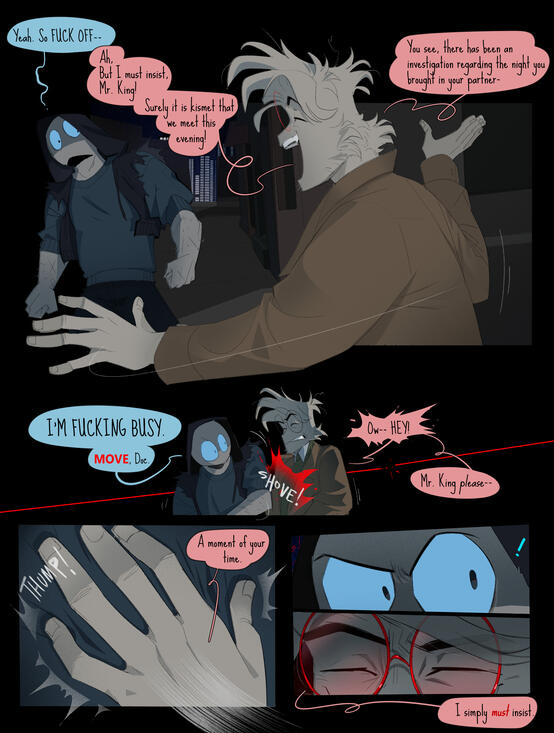 Your Boyfriend Game erotic horror fancomic dark romance yandere adult