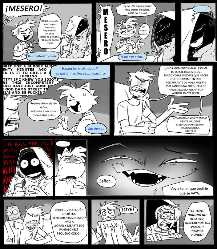 Your Boyfriend Game: ¿De verdad eres tú? Fancomic
